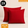 Komfortec Premium Kissenbezug 40x40 cm – 2er Set – Produktbild-Vorschau 4