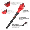 TEENO Souffleur de Feuilles Rechargeable, 21 V, 4,0 Ah, 6 Voir les images du produit 2