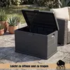 BigDean : coffre de jardin robuste, coffre à coussins Voir les images du produit 4