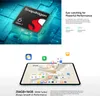 A close-up of a Snapdragon processor chip and a tablet displaying its user interface. Produktbild-Vorschau