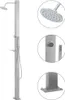 vidaXL Douche de jardin droite en acier inoxydable Voir les images du produit 7
