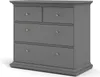 Commode - Gris 48,50 x 96,20 x 86,90 cm (h) Voir les images du produit 11