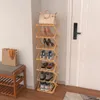 7 Tier Vertikales Schuhregal klein,Schmales Produktbild-Vorschau 2