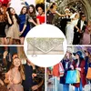 Umhängetasche - Brokat - Elegantes Accessoire - Stilvolles Produktbild-Vorschau 9