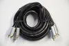 Hama Cartec Black Line Chinchkabel 5m OFC Kupfer Chinch Produktbild-Vorschau 1