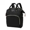 A black backpack is shown against a white background. Náhled obrázku produktu