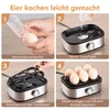 Eierkocher für 6 Eier mit Härtegradeinstellung, Timer, Produktbild-Vorschau 11