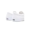 A pair of white Vans slip-on shoes shown from the back on a white background. Produktbild-Vorschau