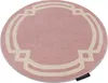 Teppich HAMPTON Lux Kreis rosa Rosa rund 140 cm Produktbild-Vorschau 1