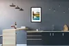 MuchoWow® Gerahmtes Poster See - Wald - Berge - Natur - Produktbild-Vorschau 2