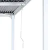 Alu pergola HWC-L41, lamelové zastřešení terasy, robustní Náhled obrázku produktu 13