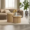 Couchtisch Rund Holzoptik, MDF, Ø 60 x 40 cm Produktbild-Vorschau 7