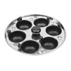 Klausberg patelnia stalowa z wkładem do jajek 24cm KB7607 Podgląd zdjęcia produktu 4