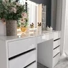 Toaletní stolek Vicco Sherry Bílá/bílý vysoký lesk 128.2 cm Náhled obrázku produktu 4
