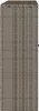 vidaXL Skriňa s policou Sivá 100 x 36 x 102 cm Ratan Náhľad obrázku produktu 5