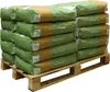A pallet stacked with bags of STROY Strohgranulat. Produktbild-Vorschau
