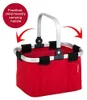 Reisenthel Carrybag Mini, gevuld (rood/aluminium) Productafbeelding-voorbeeld 10