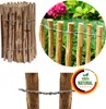 Floranica Staketenzaun aus Haselnuss Kastanie 1 laufender Produktbild-Vorschau 1