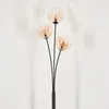 Lerici Stehlampe aus Metall/Glas in Schwarz/Bernstein/Klar Produktbild-Vorschau 8