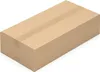 A brown cardboard box on a white background. Produktbild-Vorschau