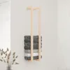 vidaXL Věšák na ručníky 23x18x110 cm borovicový masiv Náhled obrázku produktu 2