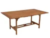 DEGAMO Gartentisch Holztisch Ausziehtisch 180/230x100cm, Produktbild-Vorschau 3