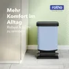 Rotho Paso Mülleimer 20l mit Deckel, Kunststoff (PP Produktbild-Vorschau 2