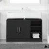 vidaXL Armario de baño, color , aspecto roble, 90 x 29 x 55 Vista previa de la imagen del producto 2