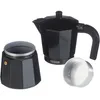 Monix Moka Kanne Vitro Noir - 9 Tassen Produktbild-Vorschau 4