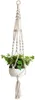 Makramee Blumenampel Baumwollseil Hängeampel Blumentopf Produktbild-Vorschau 1