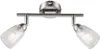 LED Deckenleuchte, bewegliche Spots, silber, chrom, L 25 cm Produktbild-Vorschau 1