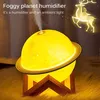 Luftbefeuchter 3D Mondlampe mit LED, Aroma Diffuser, Produktbild-Vorschau 4