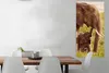 MuchoWow® Poster Elefant - Gras - Jung - Rüssel 60x120 cm - Produktbild-Vorschau 2