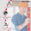 KOTARBAU® Niveau à bulle en aluminium rouge 200cm Voir les images du produit 4