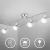 Plafonnier 4 spots pivotants & orientables, inclus 4 Voir les images du produit 2