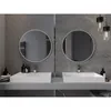 Mexen Loft lustro łazienkowe okragłe 70 cm, rama biała - Podgląd zdjęcia produktu 4
