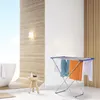 Relaxdays Portemanteau extensible Pliable Acier inoxydable Voir les images du produit 2