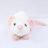 Plüschtier Ratte 21 cm stehend weiß Produktbild-Vorschau 3