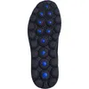 The bottom view of a black sneaker with blue accents. Podgląd zdjęcia produktu