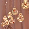 Weihnachtskugeln LED – 10 Stück Transparent, Befüllbar, Produktbild-Vorschau 4