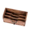 BRIEFABLAGE "JUNA" | Mahagoni Holz, 25 cm | Holz Produktbild-Vorschau 4
