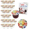 40er Set Sturzglas 230ml Einmachglas TO82 Comic-Obst Deckel Produktbild-Vorschau 1