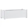 Garten-Hochbeet PP Weiß 100x43x35 cm Produktbild-Vorschau 1