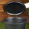 Marmite en fonte avec couvercle et pieds, 8 litres Voir les images du produit 4