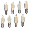 Erzgebirgslicht - AUSWAHL - 8 Stück LED Filament Topkerze Produktbild-Vorschau 1