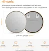 EMKE Specchio da bagno a LED rotondo da 60 cm senza nebbia Anteprima dell’immagine prodotto 10