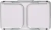 A top-down view of a folded picnic table. Produktbild-Vorschau