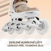 Inline brusle Blackwheels Flex Pro Beige Kolečkové brusle Náhled obrázku produktu 5