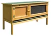 PawHut Hasenstall Kaninchenstall aus Holz mit aufklappbarem Produktbild-Vorschau 1