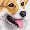 Panna Kreuzstichset "Waliser-Corgi" 20x25cm, Zählmuster Produktbild-Vorschau 2